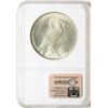 Image 2 : 1923 $1 Peace Silver Dollar Coin NGC MS65