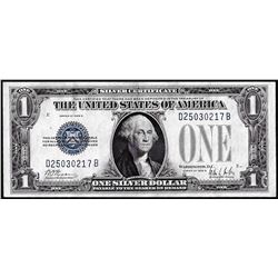 1928B $1 Funnyback Silver Certificate Note