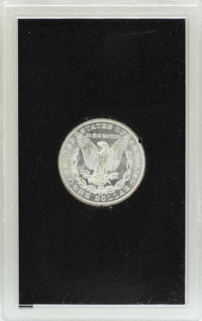 1884-CC $1 Morgan Silver Dollar GSA Uncirculated w//Box and COA