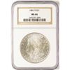 Image 1 : 1881-S $1 Morgan Silver Dollar Coin NGC MS66