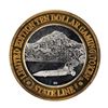 Image 1 : .999 Silver Stateline Wendover, Nevada $10 Limited Edition Casino Gaming Token