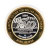 Image 2 : .999 Silver Reno/Tahoe International Airport $10 Casino Limited Edition Gaming Token