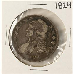 1824 Capped Bust Half Dollar Coin