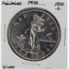 Image 1 : 1903-S Philippines One Peso Silver Coin