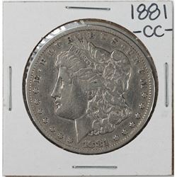 1881-CC $1 Morgan Silver Dollar Coin