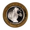 Image 1 : .999 Fine Silver St. Croix Casino $10 Limited Edition Gaming Token
