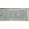 Image 2 : 1864 $10 Confederate States of America Note
