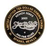 Image 2 : .999 Silver Sierra Sids Sparks, Nevada $10 Casino Limited Edition Gaming Token