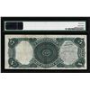 Image 2 : 1907 $5 Woodchopper Legal Tender Note Fr.90 PMG Choice Very Fine 35