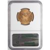 Image 2 : 1884 $10 Liberty Head Eagle Gold Coin NGC MS61