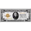 Image 1 : 1928 $20 Gold Certificate Note
