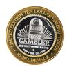 Image 2 : .999 Silver Gambler Reno, Nevada $10 Casino Limited Edition Gaming Token