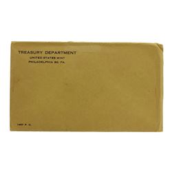 1957 (5) Coin Proof Set In Envelope