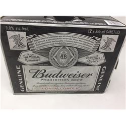 Case of Budweiser Prohibition Brew Non-Alcoholic (12 x 355ml)