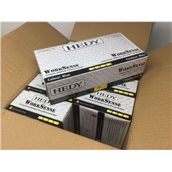 Lot of WorksensGeneral Purpose Nitrile Blue Latex Free Gloves Powder-Free- Large (8 x 100)