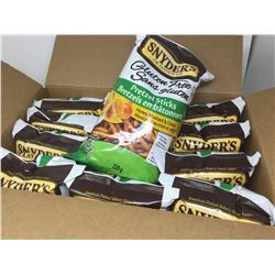 Case of SnydersHoney Musturd& Onion Pretzel Sticks (12 x 220g)