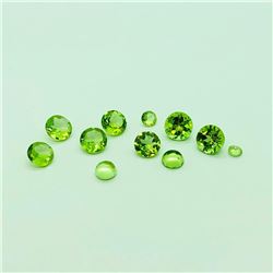 Genuine Peridot (2Mm - 5Mm) (3cts) , Suggested Retail Value $200 (Estimated Selling Price from $30 t