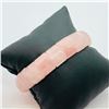 Image 2 : Rose Quartz Flexible Bracelet (~weight 20g), Suggested Retail Value $120