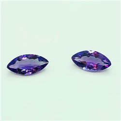 Genuine Amethyst (5Mm X 10Mm)(1.7cts) (~weight 1.3g), Suggested Retail Value $100
