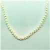 Image 1 : Sterling Silver Fresh Water Pearl Bead Necklace (~weight 5g), Suggested Retail Value $100
