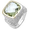 Image 2 : Rhodium Plated Lemon Quartz Ring (~Size 8), Suggested Retail Value $200 (Estimated Selling Price fro