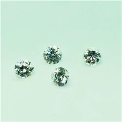 4 Pcs Cubic Zirconia , Suggested Retail Value $40
