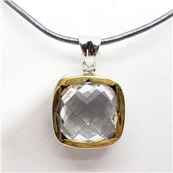 Rhodium Plated Crystal(8.1cts) Necklace, Suggested Retail Value $200 (Estimated Selling Price from $