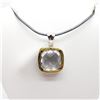Image 2 : Rhodium Plated Crystal(8.1cts) Necklace, Suggested Retail Value $200 (Estimated Selling Price from $