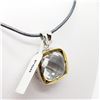 Image 3 : Rhodium Plated Crystal(8.1cts) Necklace, Suggested Retail Value $200 (Estimated Selling Price from $