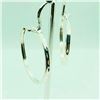 Image 2 : Sterling Silver Hoop Earrings (~weight 3g), Suggested Retail Value $60