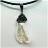 Image 1 : Pearl And Bead Pendant With Cord (9.3G) Necklace, Suggested Retail Value $200 (Estimated Selling Pri