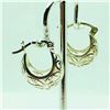 Image 3 : Sterling Silver Earrings (~weight 2.5g), Suggested Retail Value $60