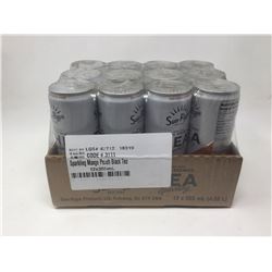 Case of Sun-Rype Sparkling Mango Peach Black Tea (12 x 355ml)