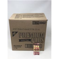 Lot of Premium Plus Salted Tops Crackers (300pks)