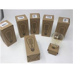 Lot of Fillament Bulbs (40w x 6)