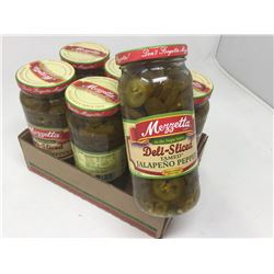 Lot \ofMezzetta Deli-Sliced Tamed Jalapeno Peppers (6 x 473ml)