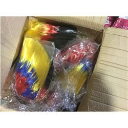 Case of Mohawk Rainbow Wigs