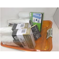 Lot of Assorted Painting Supplies (including Paint Roller)