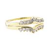 Image 1 : 0.70 ctw Diamond Ring Guard - 14KT Yellow Gold