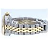 Image 8 : Rolex Ladies 2 Tone 14K Pink MOP Emerald & Sapphire Datejust Wriswatch