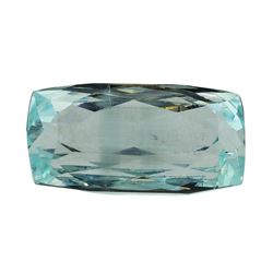 10.53 ct.Natural Cushion Cut Aquamarine