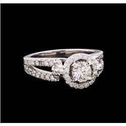 1.04 ctw Diamond Ring - 14KT White Gold