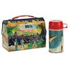 Image 1 : Lost in Space lunchbox with thermos signed by Jonathan Harris.