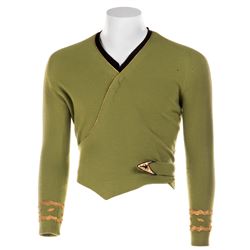 William Shatner 'Captain James T. Kirk' wraparound tunic from Star Trek: The Original Series.