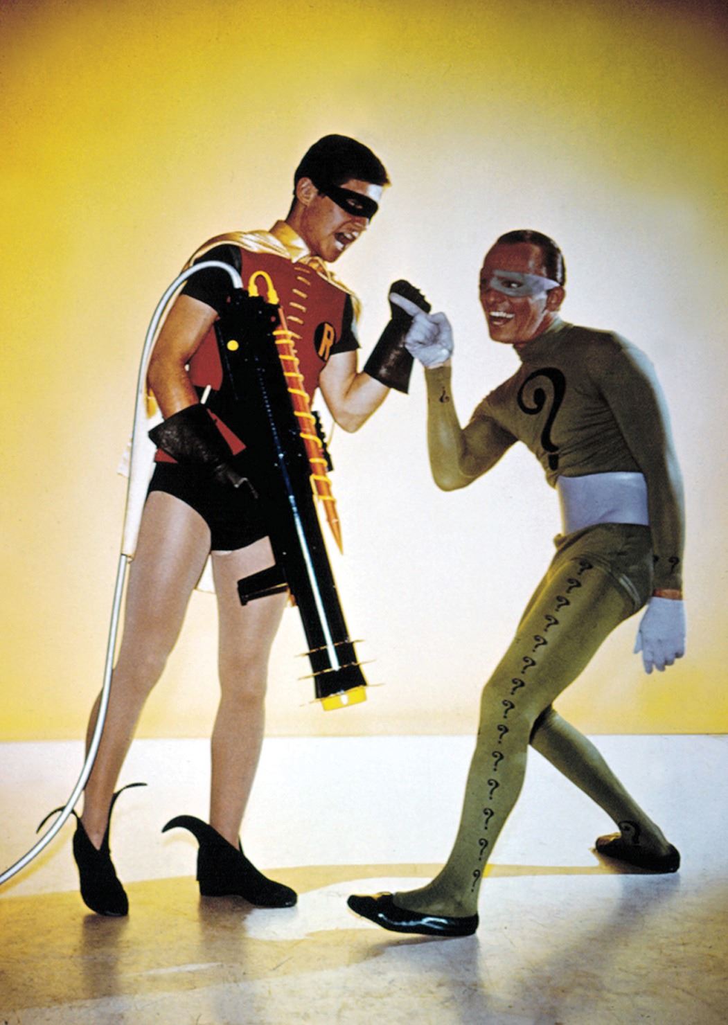 Question Mark Riddler Suit Frank Gorshin 'The Riddler' complete signature question mark costume ...