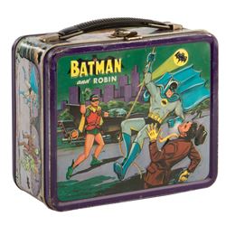 Batman and Robin lunch box.