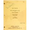 Image 2 : Batman television series (9) season-one shooting scripts.