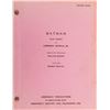 Image 1 : Batman television series pilot-episode shooting script.