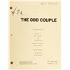 Image 1 : The Odd Couple (30+) episode shooting scripts.