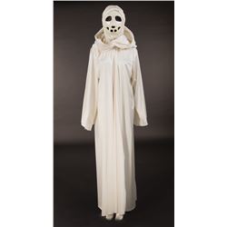 Carousel women's ceremonial robe and mask from Logan's Run.